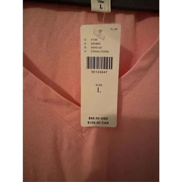 Anthropologie Pink Tunic Knee-Length Dress - Picture 4 of 4